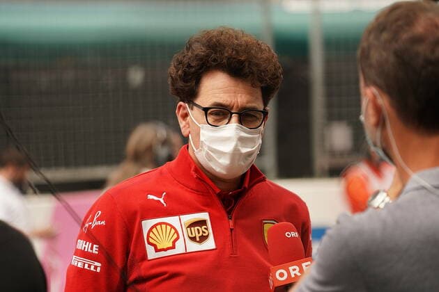 Formula 1 BWT Grosser Preis von Österreich 2021 04.07.2021, Red Bull Ring , Spielberg, Formula 1 BWT Grosser Preis von Österreich 2021 , im Bild Teamchef Mattia Binotto (Scuderia Ferrari Mission Winnow)