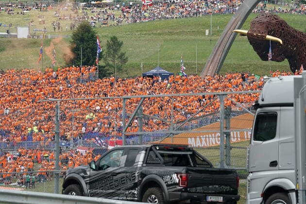 Formula 1 BWT Grosser Preis von Österreich 2021 04.07.2021, Red Bull Ring , Spielberg, Formula 1 BWT Grosser Preis von Österreich 2021 , im Bild Volle Ränge in Spielberg.