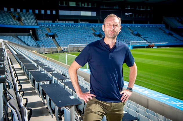 210705 Malmö FFs Andreas Georgson, sportchef poserar för ett porträtt den 5 juli 2021 i Malmö. Copyright: CHRISTIANxÖRNBERG BB210705CO025