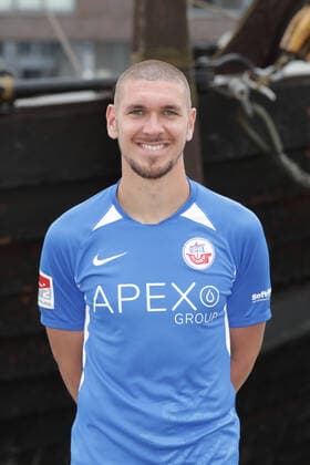 01.07.2021- 2.Bundesliga 2021 2022: Einzelfoto FC Hansa Rostock - Damian Roßbach Rossbach (Rostock) 01.07.2021- 2.Bundesliga 2021 2022: Einzelfoto FC Hansa Rostock Rostock Copyright: xAndyxBuenning xEibner-Pressefotox EP_abg