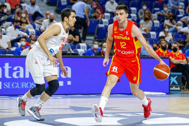 MATCH Gira Preparacion Juegos Olimpicos Tokyo 2020 Partido amistoso Seleccion Absoluta Masculina espanola Wizink Center, Madrid Espana vs Iran Carlos Alocen Madrid Madrid spain Baloncesto Copyright: xAlbaxPachecox