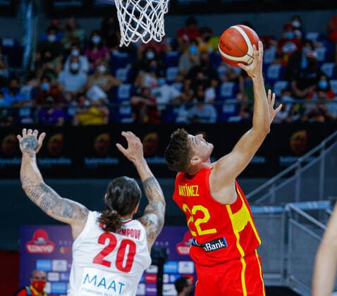 MATCH Gira Preparacion Juegos Olimpicos Tokyo 2020 Partido amistoso Seleccion Absoluta Masculina espanola Wizink Center, Madrid Espana vs Iran Sergi Martinez Madrid Madrid spain Baloncesto Copyright: xAlbaxPachecox