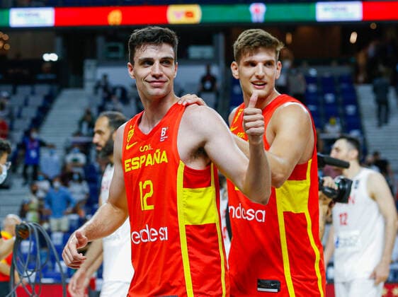 MATCH Gira Preparacion Juegos Olimpicos Tokyo 2020 Partido amistoso Seleccion Absoluta Masculina espanola Wizink Center, Madrid Espana vs Iran Carlos Alocen Sergi Martinez Madrid Madrid spain Baloncesto Copyright: xAlbaxPachecox