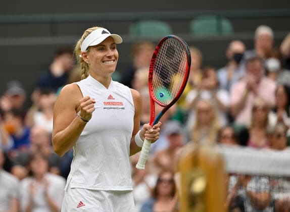 Sport Bilder des Tages 2021 Wimbledon Championships Angelique Kerber , Germany