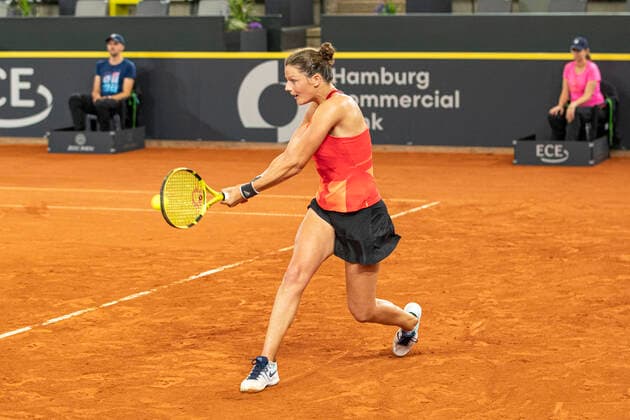Anna Zaja (GER) - Hamburg European Open, WTA, Tennis Damen 250. Tennis Frauen, 6.7.2021, Hamburg (Am Rothenbaum), Deutschland