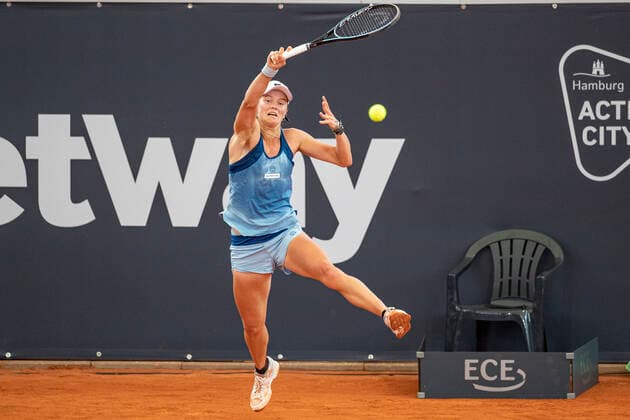 Katharina Gerlach (GER) - Hamburg European Open, WTA, Tennis Damen 250. Tennis Frauen, 6.7.2021, Hamburg (Am Rothenbaum), Deutschland