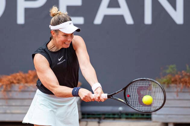 Mandy Minella (LUX) - Hamburg European Open, WTA, Tennis Damen 250. Tennis Frauen, 6.7.2021, Hamburg (Am Rothenbaum), Deutschland