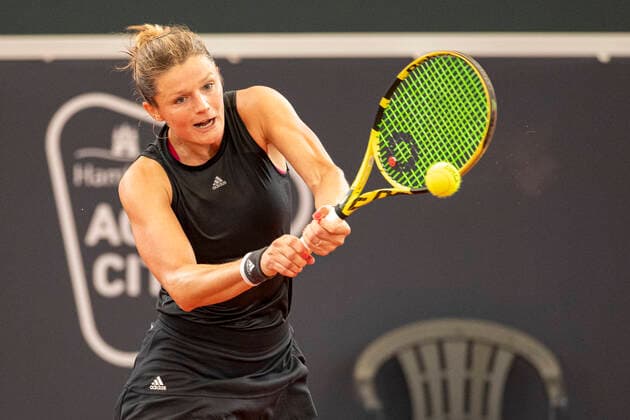 Anna Zaja (GER) - Hamburg European Open, WTA, Tennis Damen 250. Tennis Frauen, 6.7.2021, Hamburg (Am Rothenbaum), Deutschland