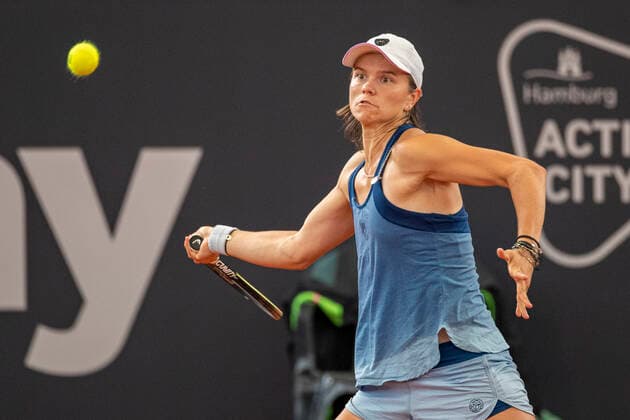 Katharina Gerlach (GER) - Hamburg European Open, WTA, Tennis Damen 250. Tennis Frauen, 6.7.2021, Hamburg (Am Rothenbaum), Deutschland