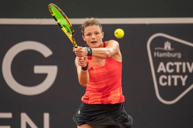 Anna Zaja (GER) - Hamburg European Open, WTA, Tennis Damen 250. Tennis Frauen, 6.7.2021, Hamburg (Am Rothenbaum), Deutschland