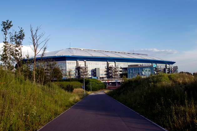 Veltins Arena General view of Veltins Arena, multifunctional and football stadium of 2. Bundesliga club FC Schalke 04 in Gelsenkirchen, Germany on 28 June 2021. Arena AufSchalke.