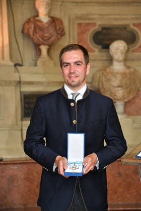 Philipp Lahm Verleihung des Bayerischen Verdienstorden 2021 Ehrung, Auszeichnung Antiquarium Residenz München 08. Juli 2021