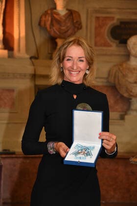 Michaela Gerg Verleihung des Bayerischen Verdienstorden 2021 Ehrung, Auszeichnung Antiquarium Residenz München 08. Juli 2021