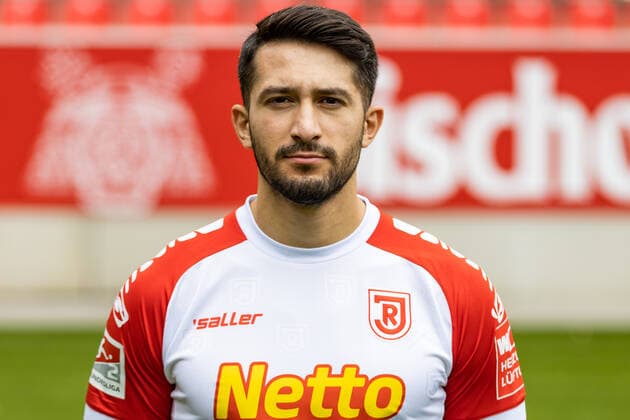 Medientag; SSV Jahn Regensburg 2021 2022 Aygün Yildrim; SSV Jahn Regensburg; 2.BL, Portraittermin 2021 2022