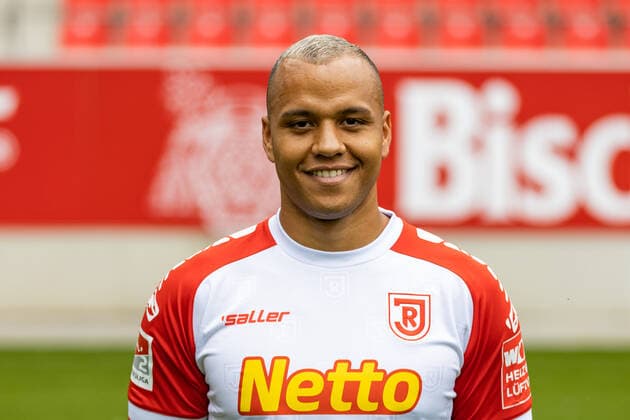 Medientag; SSV Jahn Regensburg 2021 2022 Jann George; SSV Jahn Regensburg; 2.BL, Portraittermin 2021 2022