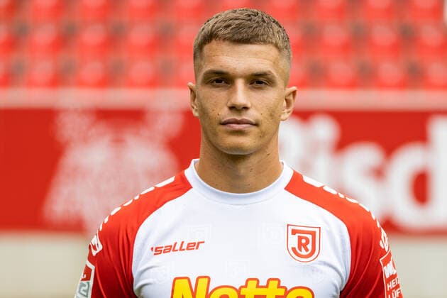 Medientag; SSV Jahn Regensburg 2021 2022 David Otto; SSV Jahn Regensburg; 2.BL, Portraittermin 2021 2022