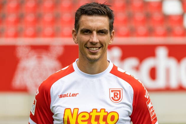 Medientag; SSV Jahn Regensburg 2021 2022 Christoph Moritz; SSV Jahn Regensburg; 2.BL, Portraittermin 2021 2022