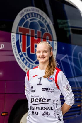 08.07.2021, GER, Handball, Frauen, Saison 2021 2022, 1.BL, Thüringer HC, Media Day Laura Kuske (Thueringer HC) Bad Langensalza Autohaus Peter Thüringen Deutschland