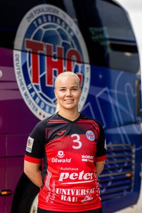 08.07.2021, GER, Handball, Frauen, Saison 2021 2022, 1.BL, Thüringer HC, Media Day Emma Ekenman-Fernis (Thueringer HC) Bad Langensalza Autohaus Peter Thüringen Deutschland
