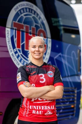 08.07.2021, GER, Handball, Frauen, Saison 2021 2022, 1.BL, Thüringer HC, Media Day Emma Ekenman-Fernis (Thueringer HC) Bad Langensalza Autohaus Peter Thüringen Deutschland