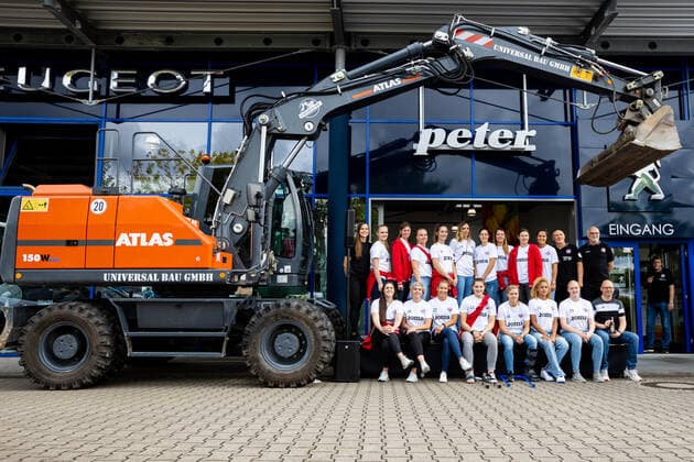 08.07.2021, GER, Handball, Frauen, Saison 2021 2022, 1.BL, Thüringer HC, Media Day Team, Mannschaftsfoto Bad Langensalza Autohaus Peter Thüringen Deutschland