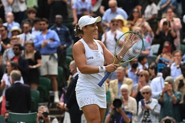 2021 Wimbledon Championship Ashleigh Barty , Australia