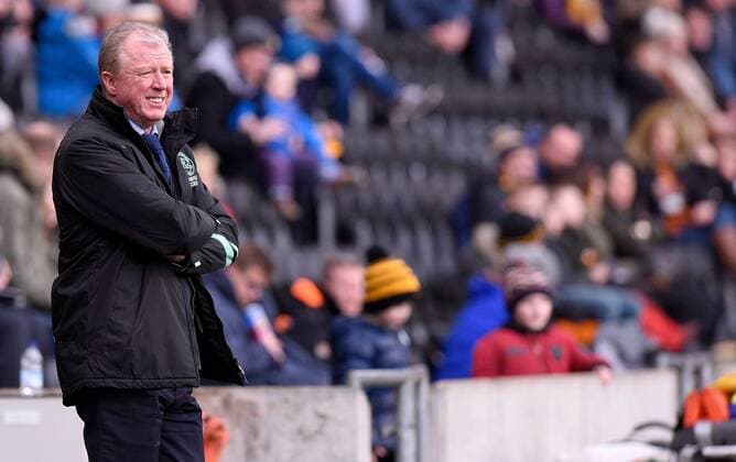 Mandatory Credit: Photo by Greig Cowie BPI Shutterstock (10157648df) QPR Manager Steve McClaren Hull City v QPR, EFL Sky Bet Championship, Football, The KCOM Stadium, Middlesbrough, UK -16 Mar 2019 EDITORIAL USE ONLY No use with unauthorised audio, video, data, fixture lists (outside the EU), club league logos or live services. Online in-match use limited to 45 images (+15 in extra time). No use to emulate moving images. No use in betting, games or single club league player publications services. Hull City v QPR, EFL Sky Bet Championship, Football, The KCOM Stadium, Middlesbrough, UK -16 Mar 2019 EDITORIAL USE ONLY No use with unauthorised audio, video, data, fixture lists (outside the EU), club league logos or live services. Online in-match use limited to 45 images (+15 in extra time). No use to emulate moving images. No use in betting, games or  Copyright: xGreigxCowie BPI Shutterstockx 10157648df