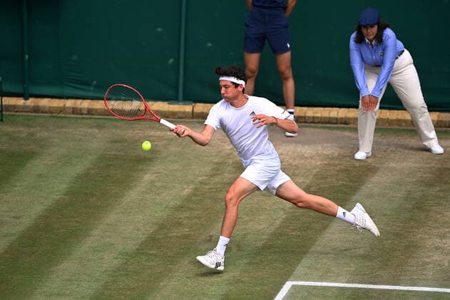 2021 Wimbledon Championship Junior Event Max Hans Rehberg , Germany