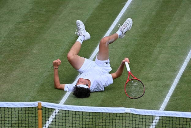 2021 Wimbledon Championship Junior Event Max Hans Rehberg , Germany