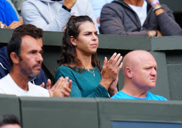 Mandatory Credit: Photo by Javier Garcia Shutterstock (12202131ab) Ajla Tomljanovic of Australia, girlfriend of Matteo Berrettini of Italy Wimbledon Tennis Championships, Day 11, The All England Lawn Tennis and Croquet Club, London, UK - 09 Jul 2021 Wimbledon Tennis Championships, Day 11, The All England Lawn Tennis and Croquet Club, London, UK - 09 Jul 2021  Copyright: xJavierxGarcia Shutterstockx 12202131ab