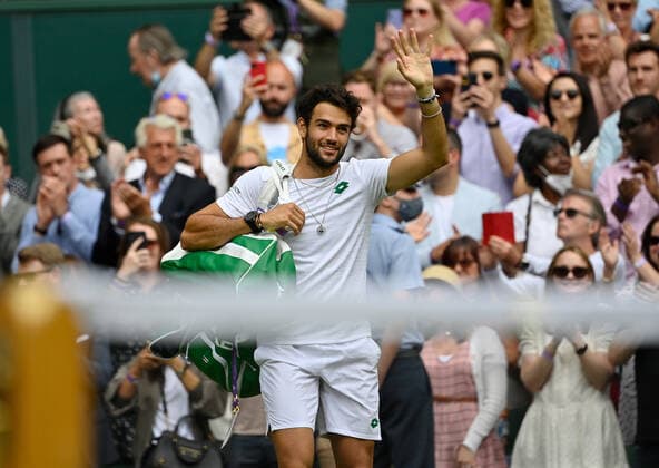 2021 Wimbledon Championship Matteo Berrettini , Italy