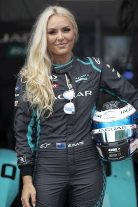 Mandatory Credit: Photo by Alastair Staley Motorsport Images Shutterstock (12203118d) Lindsey Vonn former World Cup alpine ski racer during the 2021 Formula E Round 10 - New York City E-Prix 2021 FE Round 10 - New York City E-Prix, Red Hook Circuit, New York, USA - 09 Jul 2021 2021 FE Round 10 - New York City E-Prix, Red Hook Circuit, New York, USA - 09 Jul 2021  Copyright: xAlastairxStaley MotorsportxImages Shutterstockx 12203118d