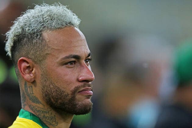 10th July 2021, Est& xe1;dio do Maracan& xe3;, Rio de Janeiro, Brazil. Copa America tournament final, Argentina versus Brazil; Neymar of Brazil disappointed to lose the final by a score of 0-1  ActionPlus12304554 HeulerxAndrey