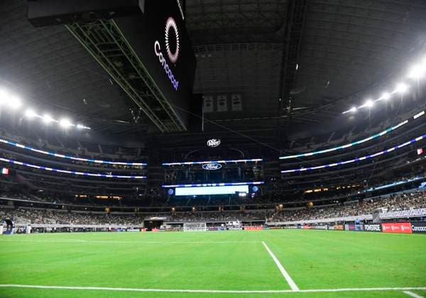 Jul 10, 2021: AT&T Stadium before a CONCACAF Gold Cup game between Mexico and Trinidad & Tobago at AT&T Stadium in Arlington, TX Mexico and Trinidad & Tobago tied 0-0 CSM Arlington USA - ZUMAcp2_ 20210710_zaf_cp2_058 Copyright: xAlbertxPenax