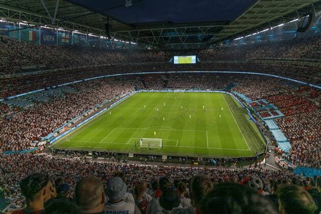 A general view of play during the UEFA EURO, EM, Europameisterschaft,Fussball 2020 Final match between Italy and England at Wembley Stadium on July 11th 2021 in London, England Where: London, United Kingdom When: 11 Jul 2021 Credit: Daniel phcimages Cover Images **NOT AVAILABLE FOR PUBLICATION IN UK NEWSPAPERS** Copyright: xDaniel phcimages CoverxImagesx 41579982 EDITORIAL USE ONLY. RESTRICTED TO NEWSPAPERS BASED IN THE UK