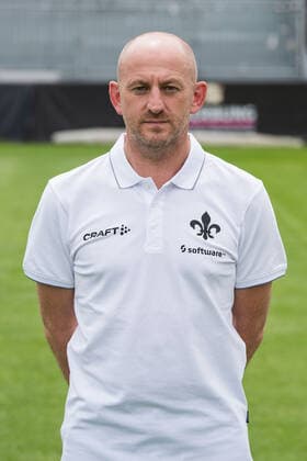 12.07.2021, xfux, Fussball 2.Bundesliga, SV Darmstadt 98, 2.BL, Porträttermin 2021 2022, emonline emspor, v.l. Trainer Torsten Lieberknecht, SV Darmstadt 98, 2.BL, Porträttermin 2021 2022 Darmstadt