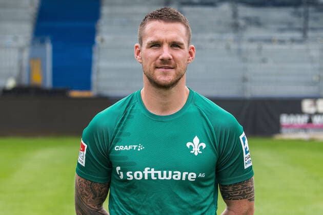 12.07.2021, xfux, Fussball 2.Bundesliga, SV Darmstadt 98, 2.BL, Porträttermin 2021 2022, emonline emspor, v.l. Marcel Schuhen, SV Darmstadt 98, 2.BL, Porträttermin 2021 2022, Darmstadt