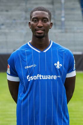 12.07.2021, xfux, Fussball 2.Bundesliga, SV Darmstadt 98, 2.BL, Porträttermin 2021 2022, emonline emspor, v.l. Patric Pfeiffer, SV Darmstadt 98, 2.BL, Porträttermin 2021 2022, Darmstadt