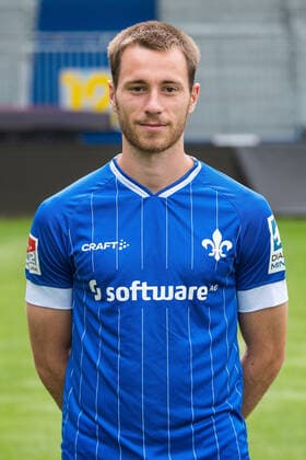 12.07.2021, xfux, Fussball 2.Bundesliga, SV Darmstadt 98, 2.BL, Porträttermin 2021 2022, emonline emspor, v.l. Matthias Bader, SV Darmstadt 98, 2.BL, Porträttermin 2021 2022, Darmstadt