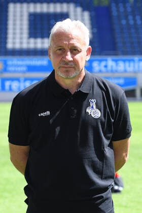 Pavel Dotchev ( Trainer Cheftrainer ); MSV Duisburg; 3.Liga, Porträttermin 2021 2022