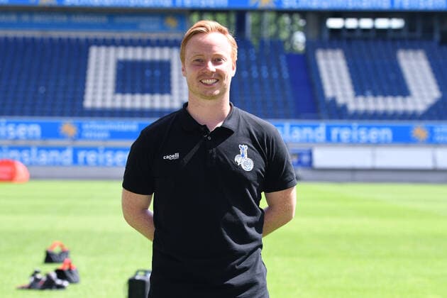 Philill Klug ( Co-Trainer & Analyst ); MSV Duisburg; 3.Liga, Porträttermin 2021 2022