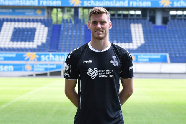 Leo Weinkauf; MSV Duisburg; 3.Liga, Porträttermin 2021 2022