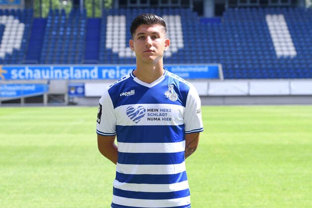 Darius Ghindovean; MSV Duisburg; 3.Liga, Porträttermin 2021 2022