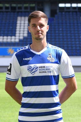 Tobias Fleckstein; MSV Duisburg; 3.Liga, Porträttermin 2021 2022