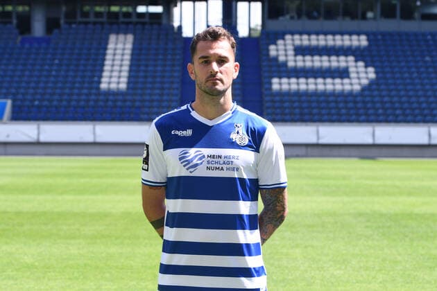 Dominik Schmidt; MSV Duisburg; 3.Liga, Porträttermin 2021 2022