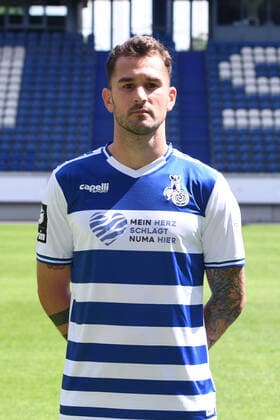 Dominik Schmidt; MSV Duisburg; 3.Liga, Porträttermin 2021 2022