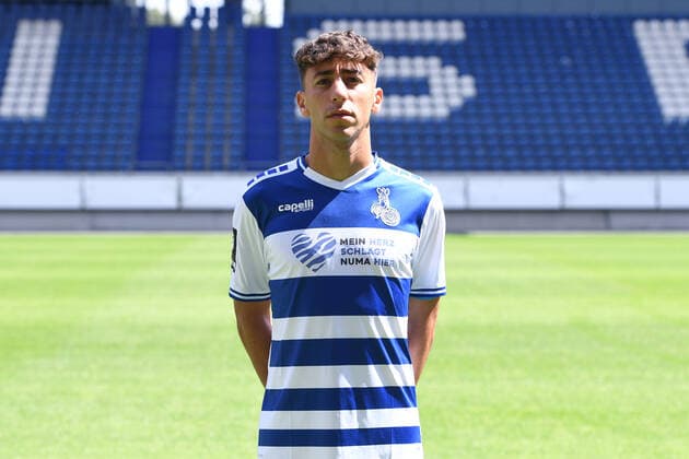 Alaa Bakir; MSV Duisburg; 3.Liga, Porträttermin 2021 2022