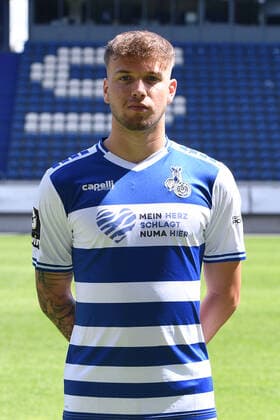 Niko Bretschneider; MSV Duisburg; 3.Liga, Porträttermin 2021 2022