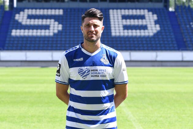 Moritz Stoppelkamp; MSV Duisburg; 3.Liga, Porträttermin 2021 2022