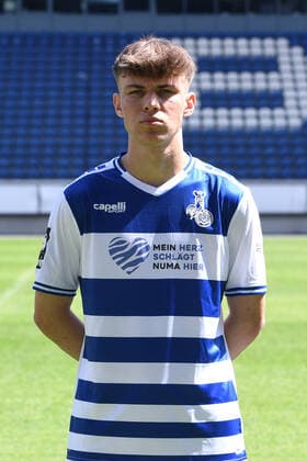 Julian Hettwer; MSV Duisburg; 3.Liga, Porträttermin 2021 2022